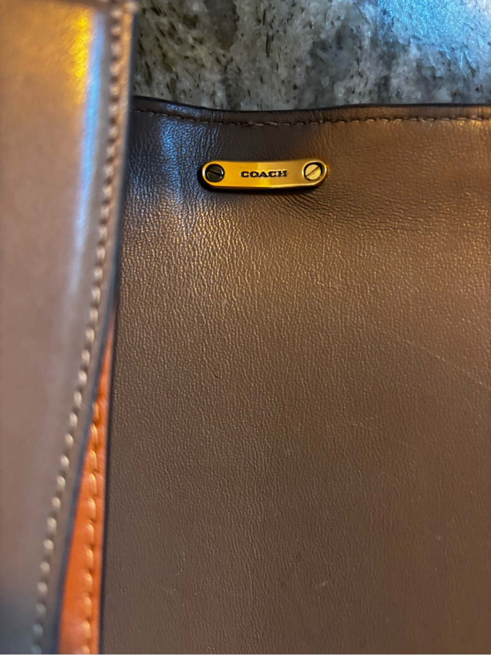 Coach Bandit Shoulder Bag 24 Luxe Refined Leather Crossbody CC416 - Picture 6 of 13